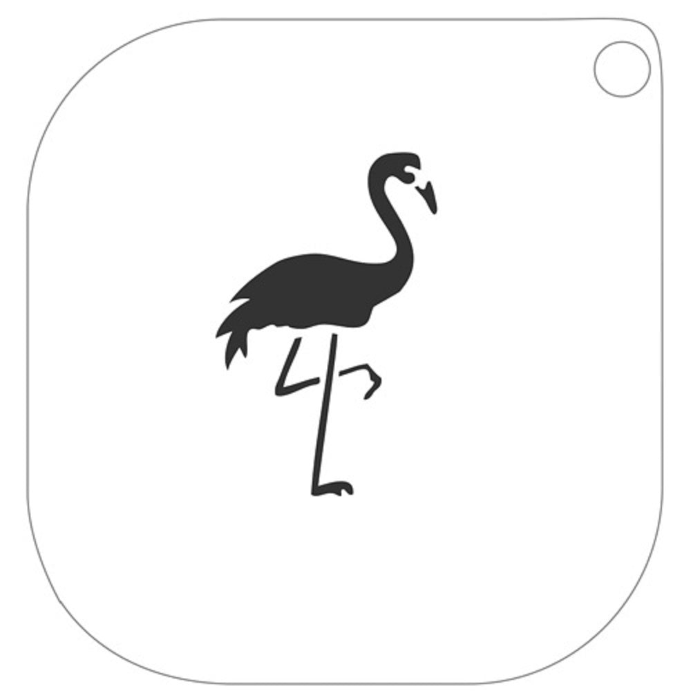 Grimas Schminkschablone Flamingo Nr. 67