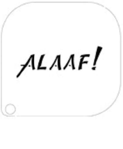 Grimas Schminkschablone Alaaf Nr. 27