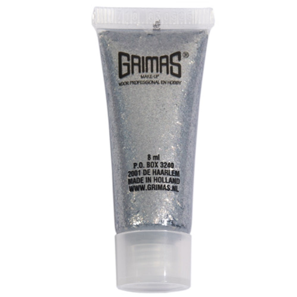 Grimas Shimmer Gel 8ml Silberfarbe 710