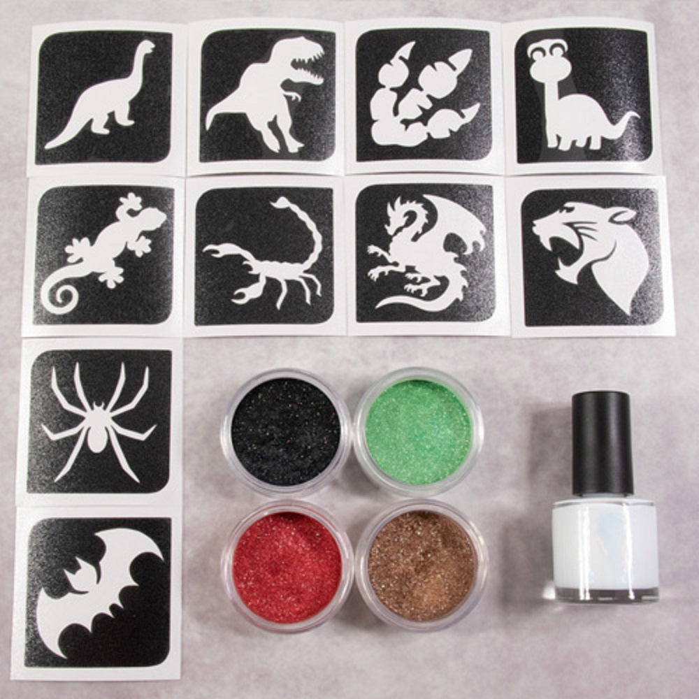 Grimas Sparkling Powder Set Dino
