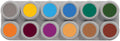 Grimas Water Make-up Palette 12 B (12 x 2,5 ml)