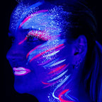 Grimas Water Make-up Fluor F6 - 6 x 2,5 ml Palette