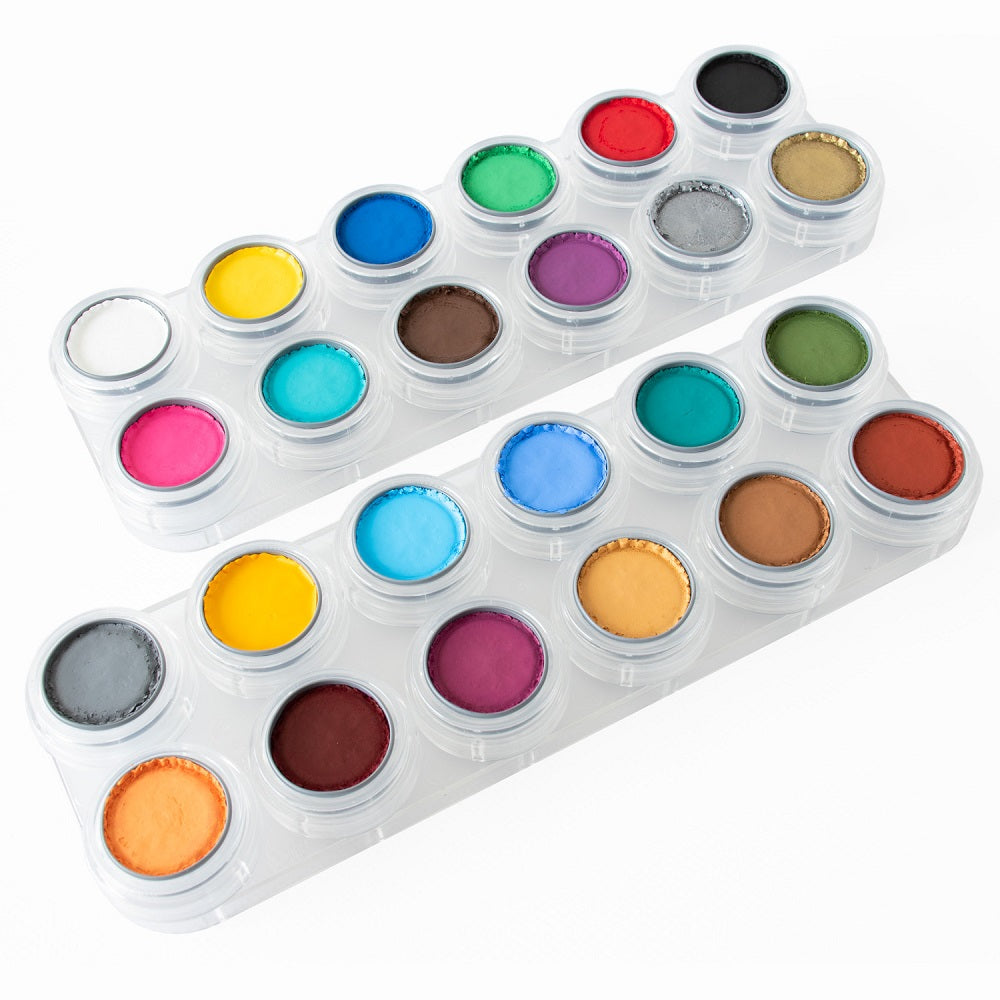 Grimas Water Make-up Palette 24 AB (24 x 2,5 ml)