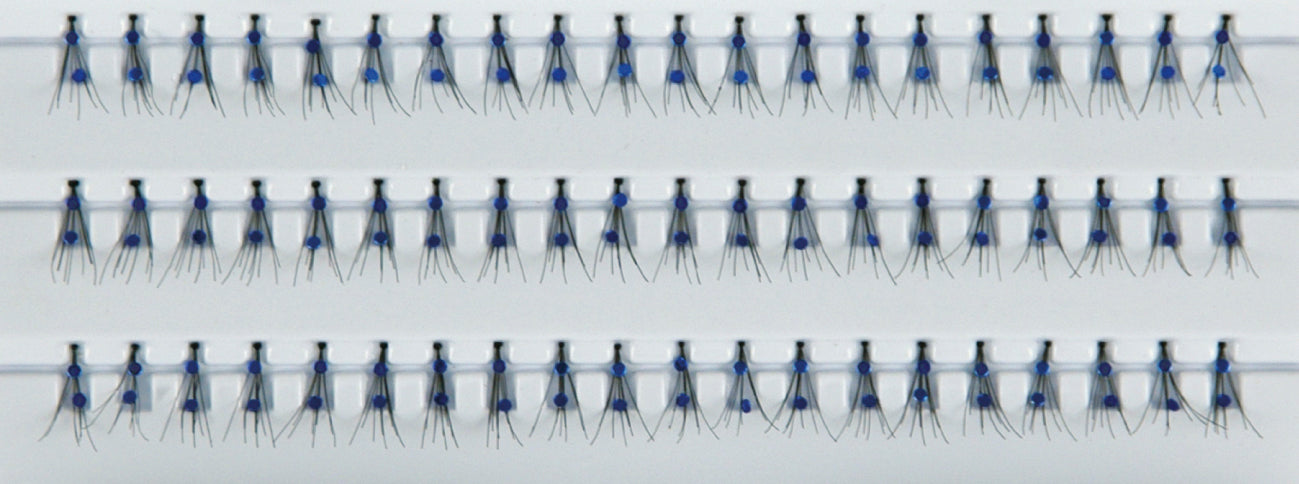 Grimas Wimpernstücke 308 blauer Glitzer