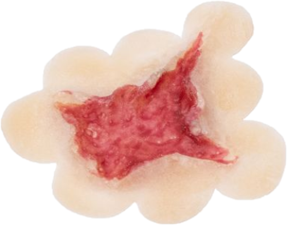 Grimas Latexprothesen 807 Offene Wunde 45x45mm