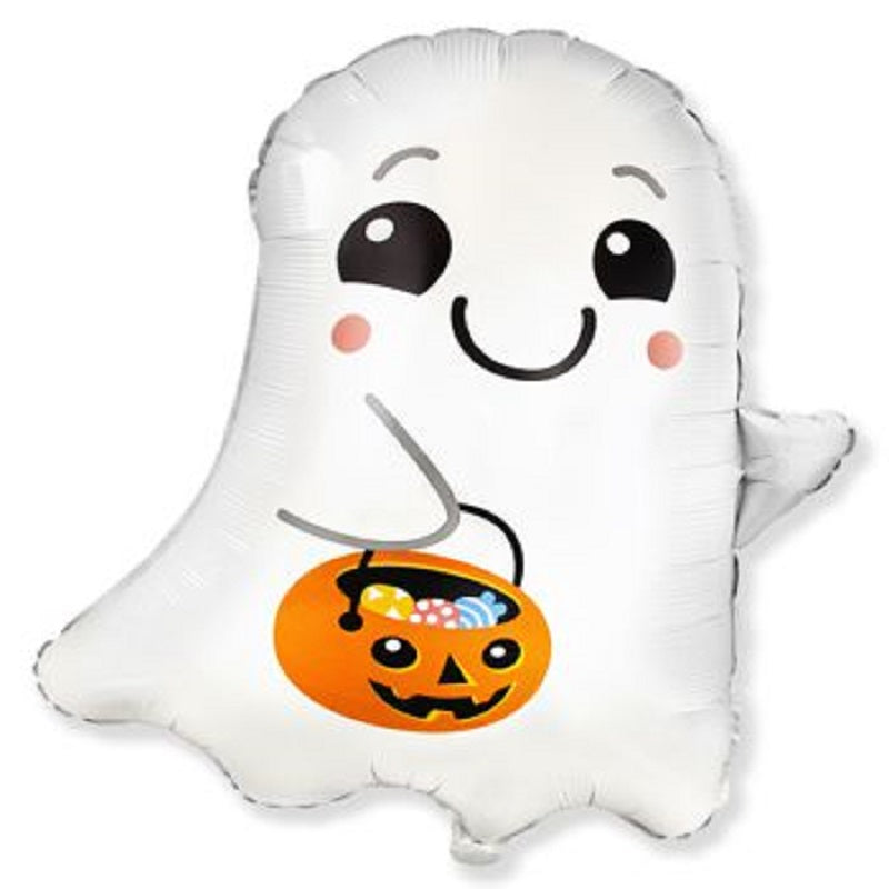 Halloween Geist Folienballon 64 x 75 cm