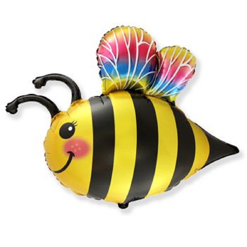 Happy Bee Glückliche Biene Folienballon 83 x 79 cm