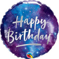 Happy Birthday Weltraum Folienballon 46cm 18"