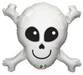 Happy Skull Totenkopf Halloween Folienballon 81cm 32 Inch