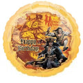 Happy Birthday Fluch der Karibik Folienballon 45cm 18