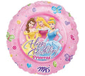 Happy Birthday Princess Disney Folienballon 45cm 18"