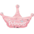 Happy Birthday Prinzessin Krone Folienballon 86cm 34"
