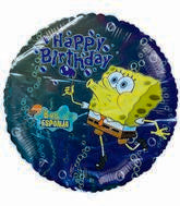 Happy Birthday Spongebob Folienballon 45cm