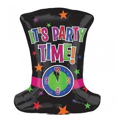 Happy New Year Party Countdown Hut Folienballon 74cm  29"