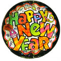 Happy New Year Silvester Folienballon 45cm 18"