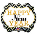 Happy new year Folienballon - 63 x 55 cm