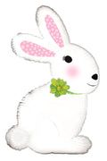 Mini Folienballon Hase seitlich 25cm 10"