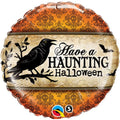 Have a Haunting Halloween Folienballon 45cm 18''