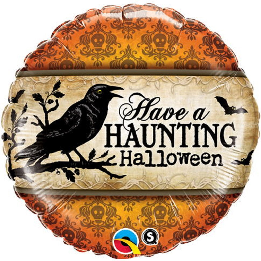 Have a Haunting Halloween Folienballon 45cm 18''