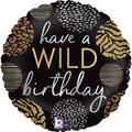 Have a wild birthday Folienballon 46cm 18"