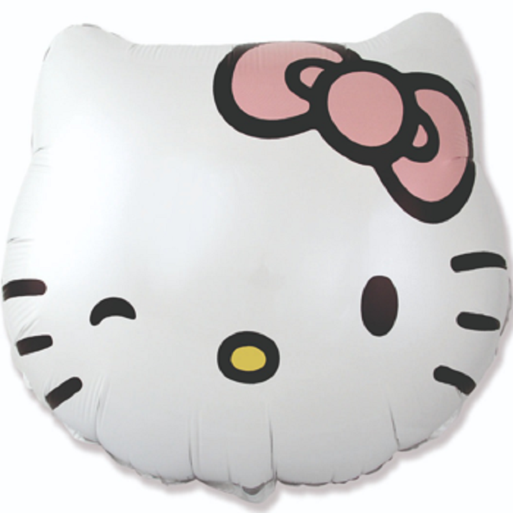 Hello Kitty Kopf Folienballon 51 x 62cm