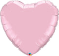 Herz Pearl Pink Folienballon 90cm 36 Inch Qualatex