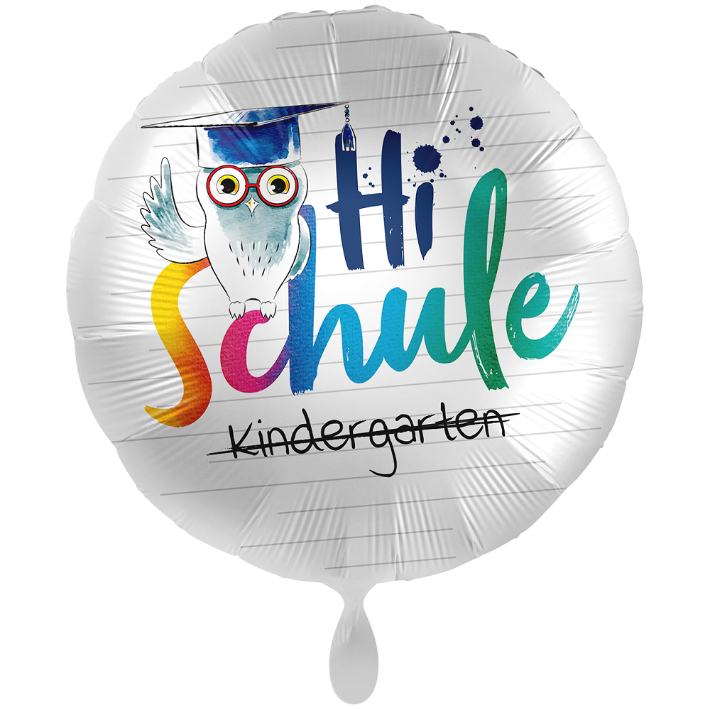 Hi Schule mit Eule - 71cm 28''