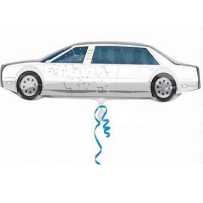 Hochzeit Limousine Folienballon - 106 cm 42"