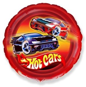 Hot Cars Folienballon 45cm 18"