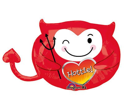 Hottie Junior Devil Folienballon 45 cm