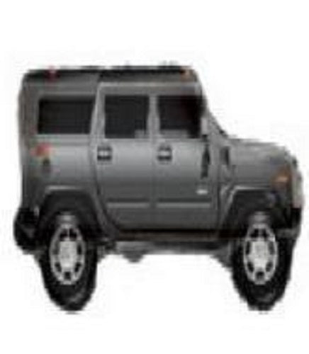 Hummer Black Geländewagen Folienballon 71cm 28''