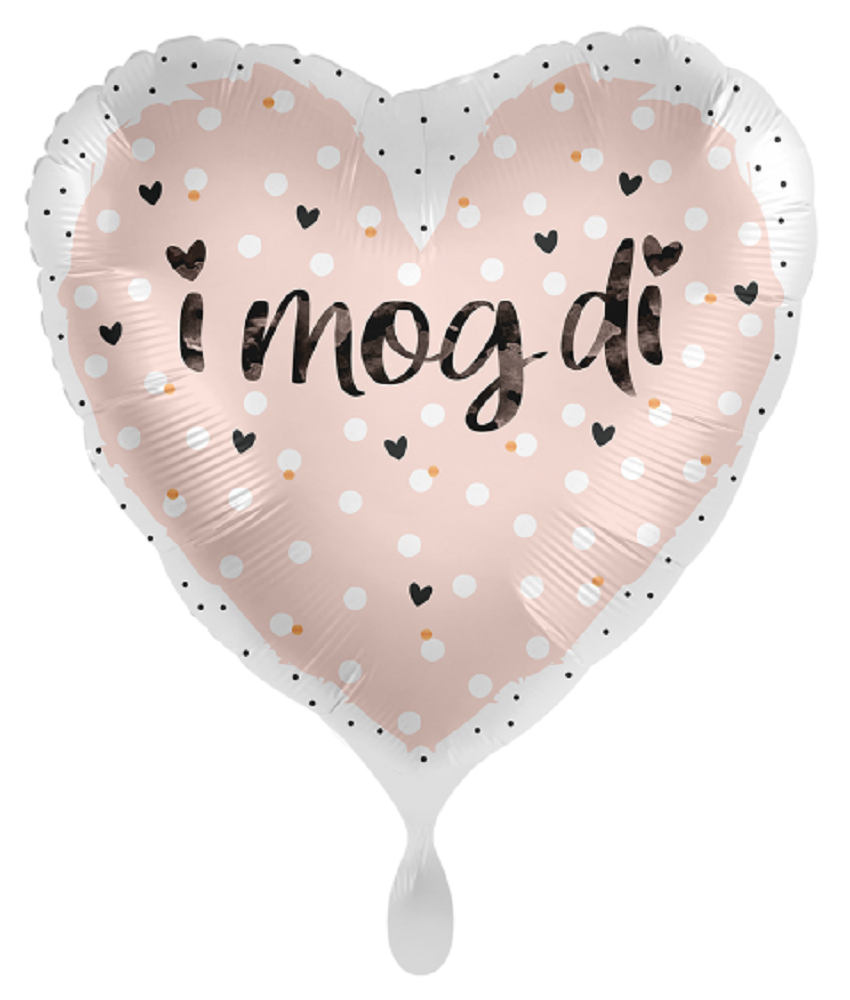 I Mog Di Folienballon Herz 43cm 17 Inch