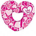 I love you classic Pink Herz Folienballon 91cm 36"