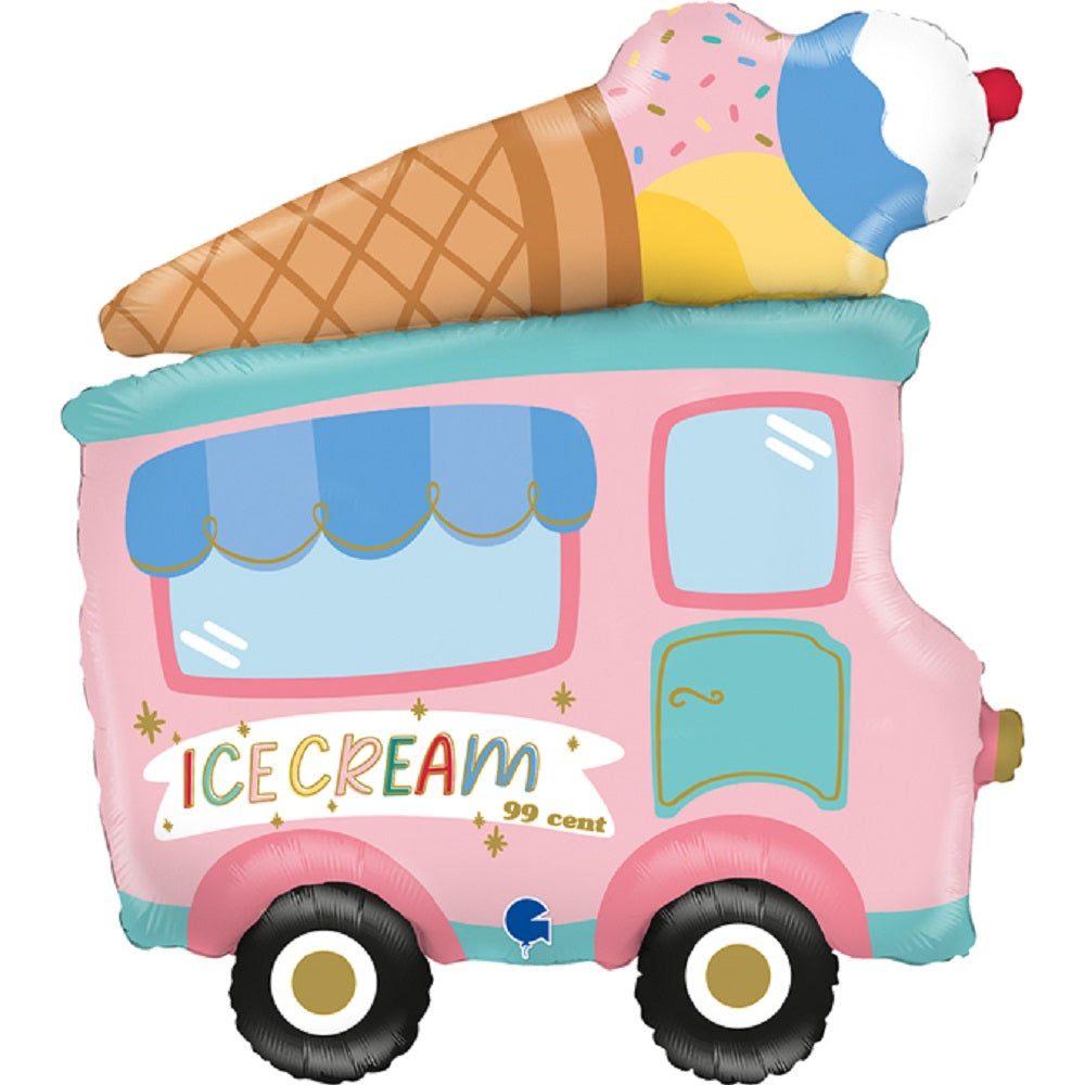 Ice Cream Truck Folienballon 74cm 29"