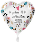 In guten wie in schlechten Zeiten Folienballon 43cm 17"
