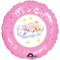 It´s a Girl Roly Bear Folienballon 45cm 18"