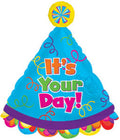 It´s your Day Partyhut Folienballon 76cm 30"