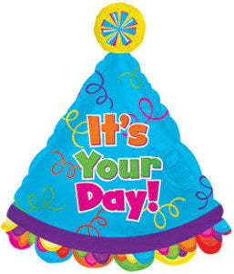 It´s your Day Partyhut Folienballon 76cm 30"