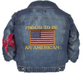 Jeans Jacke Folienballon 93cm 37"