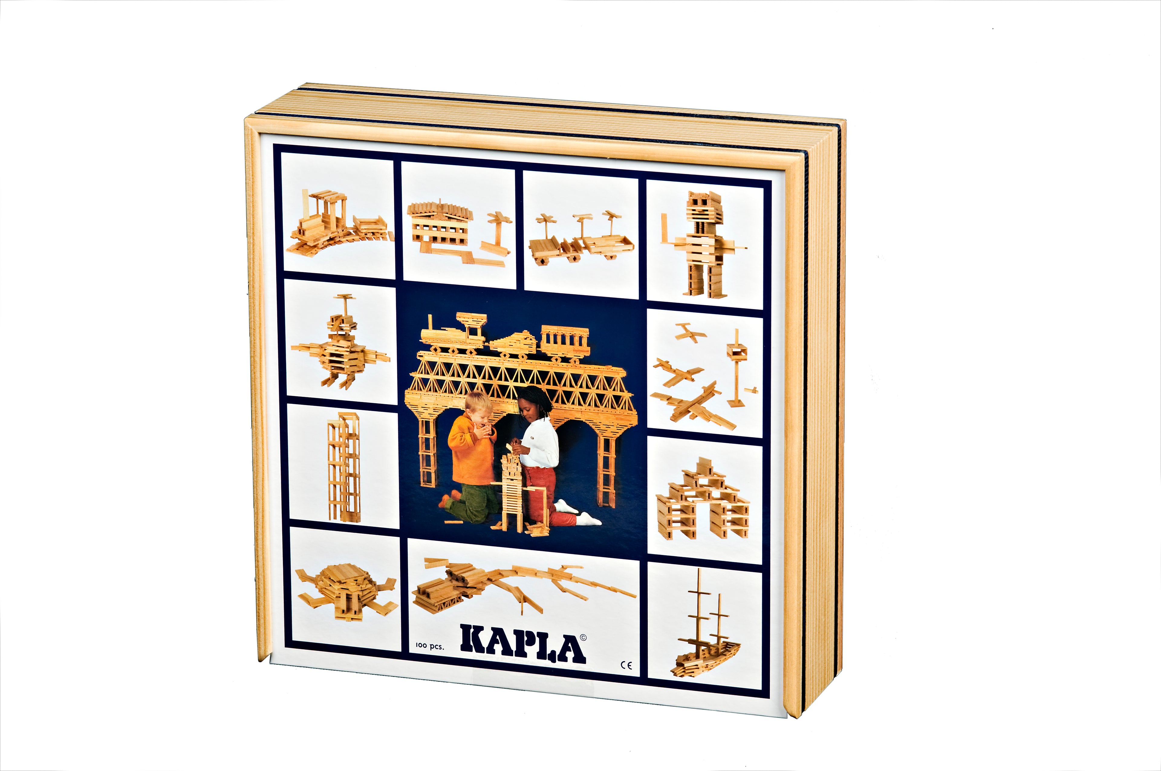 Kapla 100er Box Holzbausteine