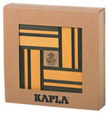 KAPLA® 40 farbige Holzbausteine (gelb/grün) und Kunstbuch
