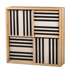 KAPLA® Holzbausteine Schwarz/Weiß 100er Box