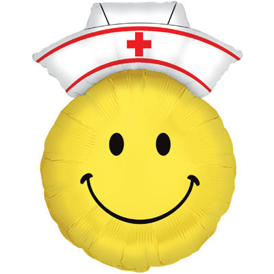 Krankenschwester Smile Folienballon 71cm 28"
