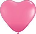 Qualatex Herz Rose 27,5cm 11" Latex Luftballons