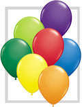Qualatex Assortment Carnival (bunt gemischt) 27,5cm 11" Latex Luftballons
