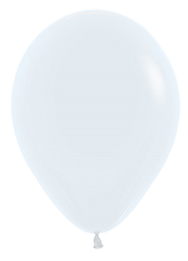 Sempertex 005 Fashion White (Weiß) 25cm 10" Latex Luftballons