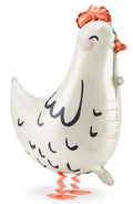 Laufende Henne Airwalker Folienballon 45cm x 42cm
