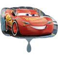 Cars Lightning McQueen Rennauto Folienballon - 76cm 30"