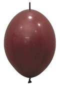 Link o Loon 018 Fashion Merlot 30cm 12 Inch Latex Luftballons Sempertex