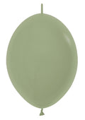 Link o Loon 027 Fashion Eucalyptus (Grün) 30cm 12" Latex Luftballons Sempertex
